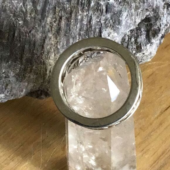 Ring, Sterling Silver Ring, Band, Unisex, Womens, Mens, Handmade, size 9.75 - Picture 6 of 11